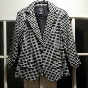 SOHO Apparel Black & White Jacket